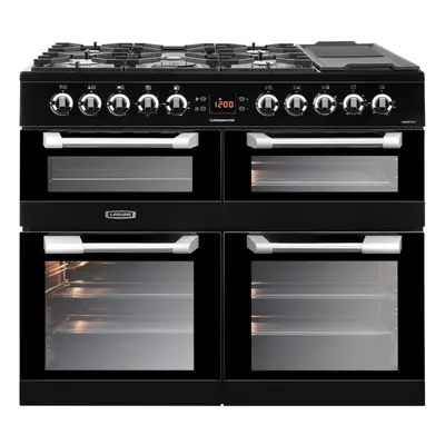 LEISURE Cuisinemaster CS100F520K Dual Fuel Range Cooker - Black, Black