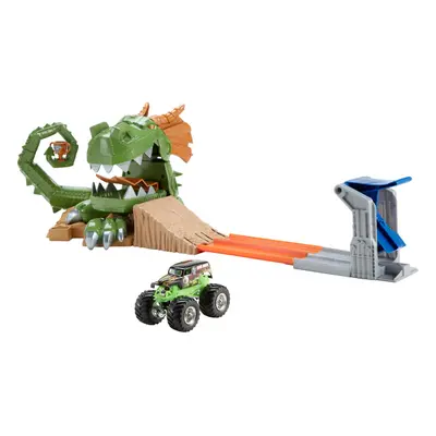 Hot Wheels Monster Jam Dragon Arena Attack Playset