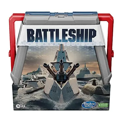 Hasbro Gaming Battleship Classic Board Game, Strategy Game For Kids Ages and Up, Fun Kids Game F