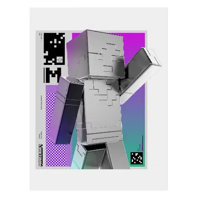 Minecraft Blockwave Canvas Print