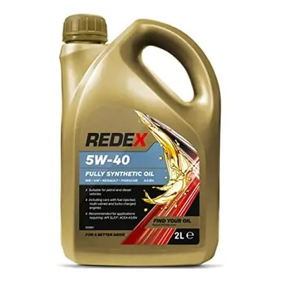 Redex 5w-40 Fully Synthetic Engine Oil MB, VW, RN, Litre