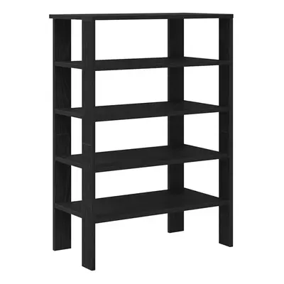 (black, 87.5 cm) vidaXL Shoe Rack Old Wood 61x32x105 cm Engineered Wood shoe storage shoe shelf