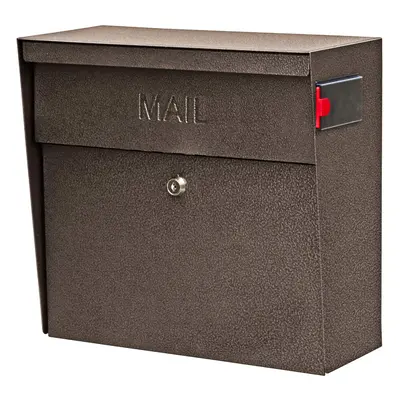 Mail Boss Metro Bronze High Capacity Wall Mounted Locking Security Mailbox