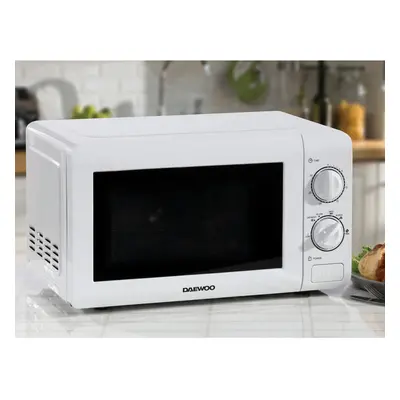 Daewoo Litre Microwave 800W Easy Clean Defrost Power Levels White