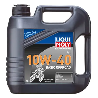 (4 Liters) Liqui Moly Stroke Mineral Basic Offroad 10W-40 Oil