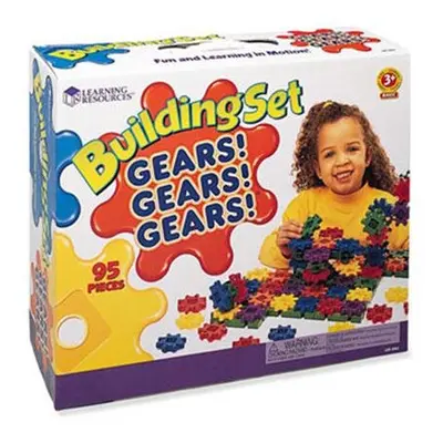 LEARNING RESOURCES LER9162 GEARS! BEGINNERS BUILDING SET-95 PIECES