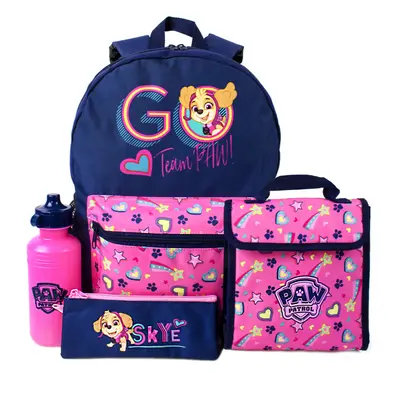 Paw Patrol Piece Backpack Set (Girls Blue)