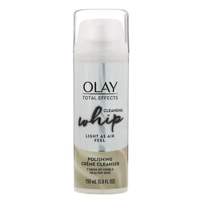 Olay, Total Effects, Cleansing Whip, Polishing Creme Cleanser