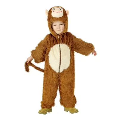 4-6 Years Brown Children's Monkey Costume - costume monkey fancy dress animal boys childrens age