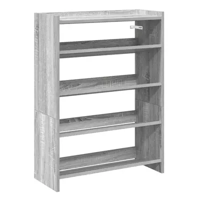 (grey sonoma, cm/ cm) vidaXL Shoe Rack Shoe Cabinet Shoe Storage Shelf Hall Cupboard Engineered 