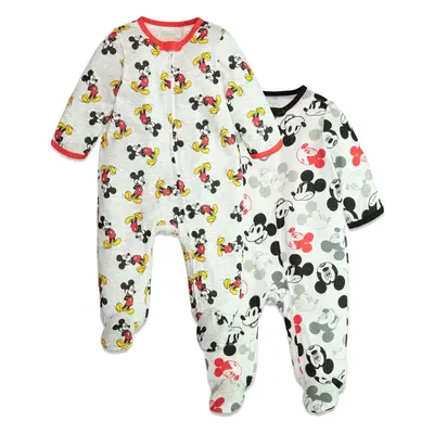 Disney Mickey Mouse Infant Baby Boys Pack Long Sleeve Sleep N' Play