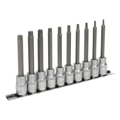 Sealey Premier TRX-Star* Socket Bit Set 3/8"Sq Drive 95mm 10pc AK6236