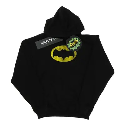 DC Comics Girls Batman TV Series Distressed Logo Hoodie