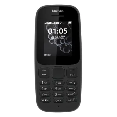 (Black) Nokia (2017) Dual Sim | 4MB | 4MB RAM