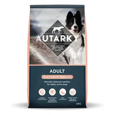 Autarky Hypoallergenic Succulent Salmon Dry Dog Food with Added Herbs, kg