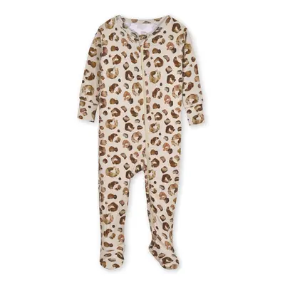 gerber Unisex Baby Toddler Buttery Soft Snug Fit Footed Pajamas with V