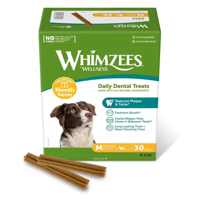 WHIMZEES | Grain-Free Dental Chews for Medium Breed Dogs | Stix - Month Box