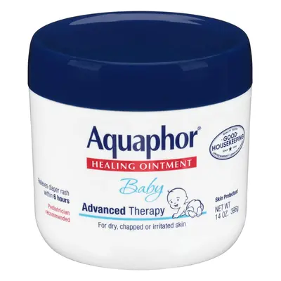 Aquaphor Baby Healing Ointment for Dry or Cracked Skin, Jar - Oz