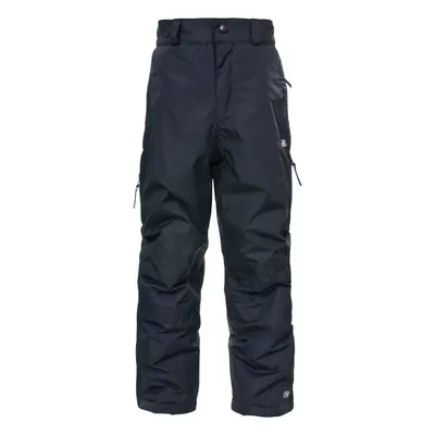 (2/3 Years, Black) Trespass Kids Unisex Marvelous Ski Pants With Detachable Braces