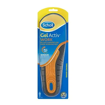 Scholl Gel Active Work Insoles for Men