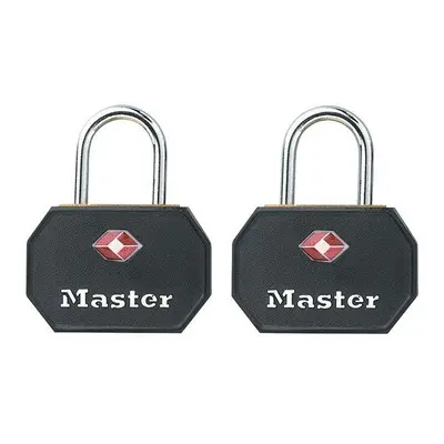 Master Lock 4681TBLK Aluminium 30mm Padlocks Black ABS Cover x -Keyed Alike