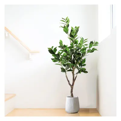 YOLEO 4FT Artificial Bay Laurel Tree-Lifelike Faux Plant for Decor