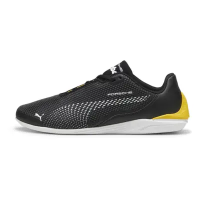 PUMA Men's PL Drift CAT Decima Sneaker Black-Sport Yellow