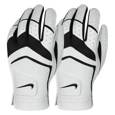 Nike Men's Dura Feel Golf Glove (2-Pack) (White) Large Left Hand