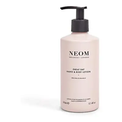 NEOM Great Day Hand & Body Lotion, 300ml | Wild Mint & Mandarin | Nourish and Soften, Zesty Frag