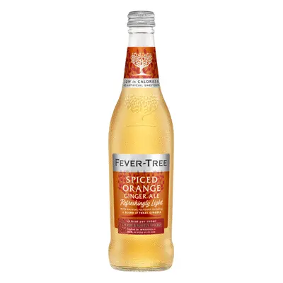 FEVER-TREE Refreshingly Light Spiced Orange Ginger Ale 500ml (Pack of 8)