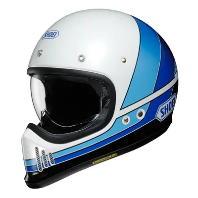 (M) Shoei Ex Zero Equation TC-11 White / Blue