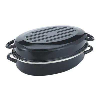 Judge Induction Granite 36cm Low Oval Roaster