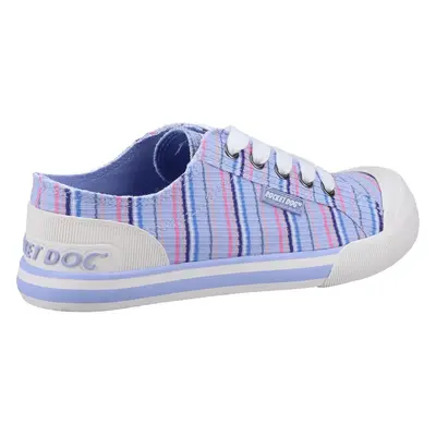 (Purple, (Adults')) Rocket Dog Jazzin Lynn Cotton Women's Periwinkle Trainers