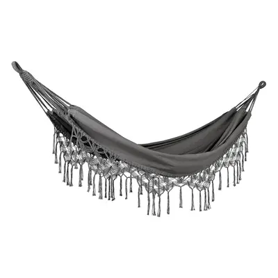 Garden Cotton Hammock Grey ROCCA