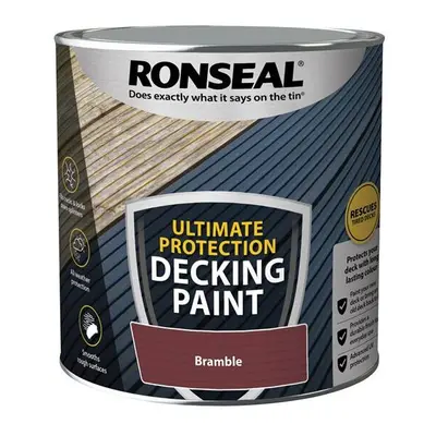 Ronseal Ultimate Protection Decking Paint Bramble 2.5 litre