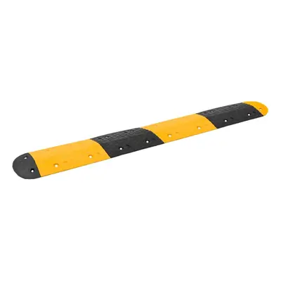 (226 x 32.5 x cm) vidaXL Speed Hump Yellow and Black Rubber Signage Calming Bump Multi Sizes