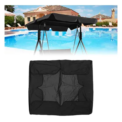 2 Seater Patio Swing Hammock Chair Anti-UV Waterproof Canopy Spare Cover+ Backrest + Cushion Cov