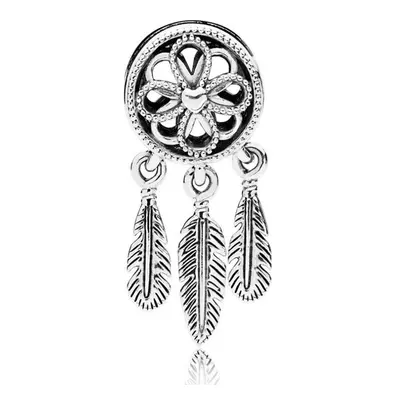 Pandora Spiritual Dreamcatcher Dangle Charm Sterling Silver