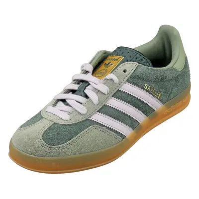 (5.5) adidas Gazelle Indoor Mens Fashion Trainers in Green