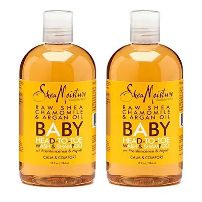 Shea Moisture Baby Shampoo & Wash Ounce Chamomile & Argan Oil (384ml)