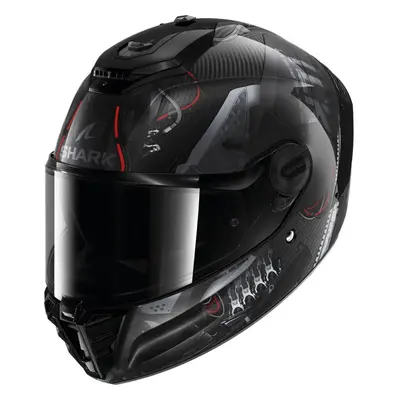 (XL) Shark Spartan RS Carbon Full Face Helmet Xbot Black / Anthracite / Red