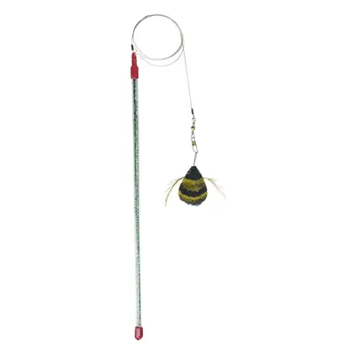 GoCat Cat Catcher Da Bee Cat Toy, Handmade in The USA (1 Bee)