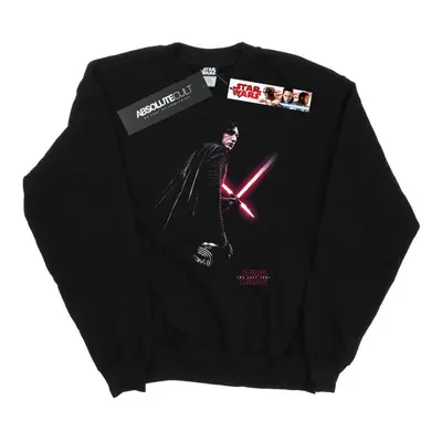 (S, Black) Star Wars Mens The Last Jedi Kylo Ren Shadow Sweatshirt