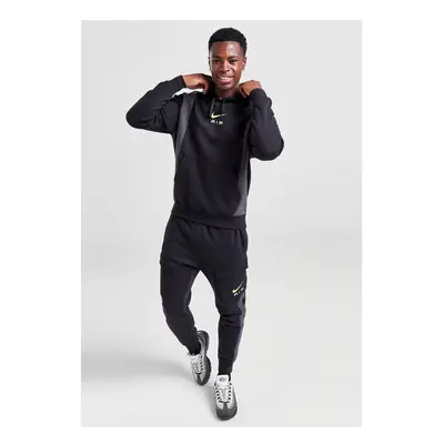 (Large) Nike Air Mens Panel Black Tracksuit