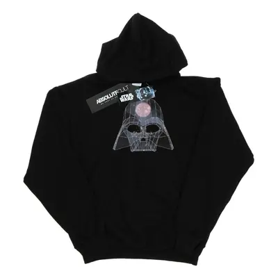 (5-6 Years, Black) Star Wars Boys Geometric Darth Vader Hoodie