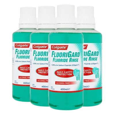 Colgate Fluorigard Fluoride Rinse Alcohol Free Mouthwash ml, Daily Cavity Protection, Mint Flavo