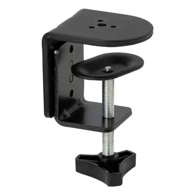 Black Heavy Duty Desk Clamp for Monitor Mount Stands, Sturdy Inch C-clamp, PT-SD-CP01A