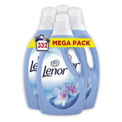 Lenor Fabric Conditioner, Washes, 12L (3L x 4), Spring Awakening, Protects Clothes From Stretchi