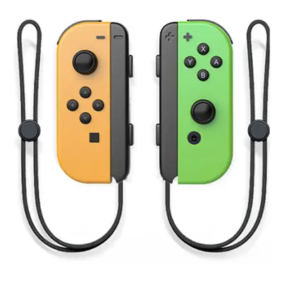 (yellow and green) joycon nintendo gamepad left/right split grip