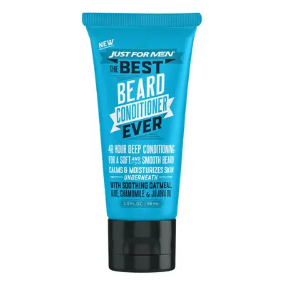 Just For Men The Best Beard Conditioner Ever Made with Oatmeal Aloe Chamomile and Jojoba Oil Flu